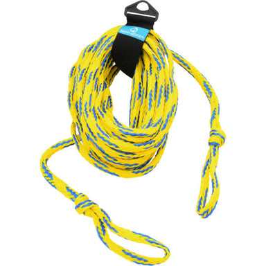 Spinera 2 Person 60 FT 18 M Tow Rope with Ends Showing