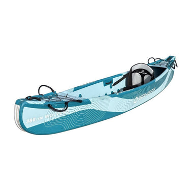 Spinera Molveno 130-380 Inflatable Canoe-Kayak Front Left Side View with 1 Seat