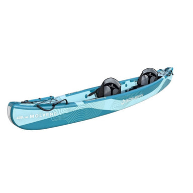 Spinera Molveno 140 - 430 Inflatable Canoe - Kayak Front Left Side View with 2 Seats