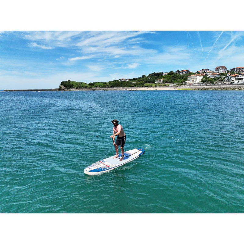 Man Paddling Aqua Marina Magma Inflatable SUP on Ocean