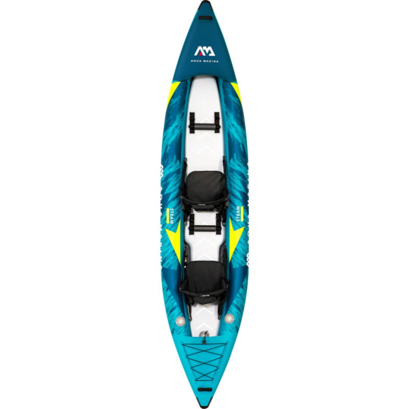 Aqua Marina Steam 412 Inflatable Kayak Top View