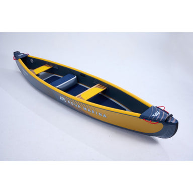 Aqua Marina Tomahawk Air-C Inflatable Canoe with 3 Seats Diagonal Front View