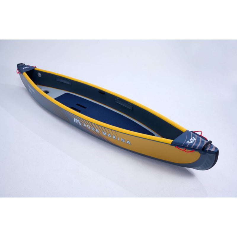 Aqua Marina Tomahawk Air-C Inflatable Canoe with No Seats Top View