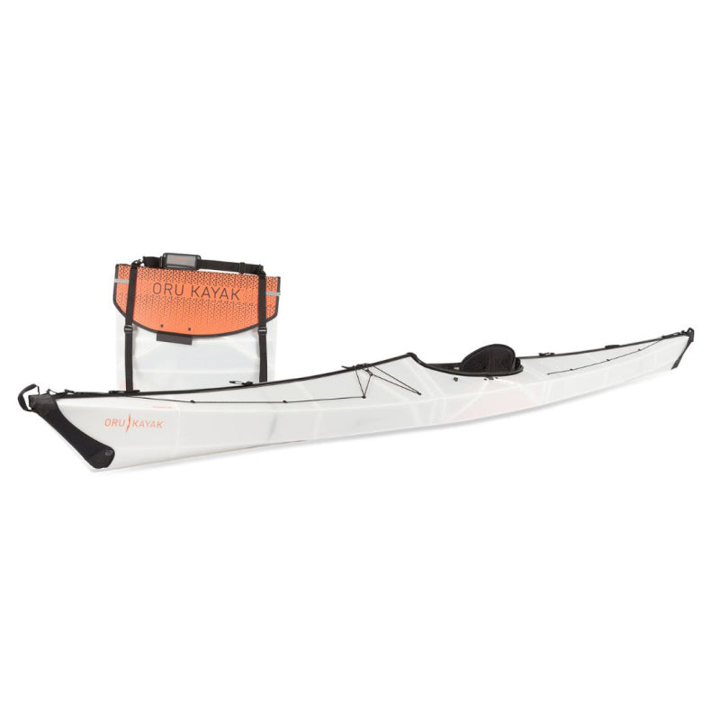 Foldable Oru Kayak Coast XT with Carrying Bag Side View