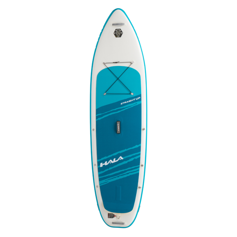 Hala Gear Straight Up Inflatable SUP Top View