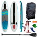 Hala Gear Straight Up Tour EX Inflatable SUP Kit with Bag View