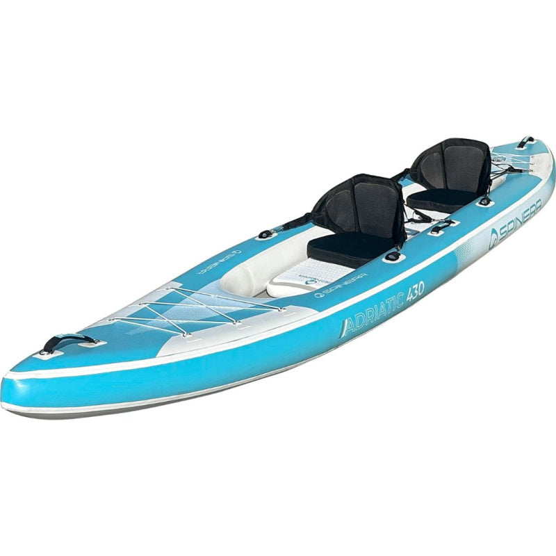 Spinera Adriatic 140 Inflatable Kayak Front Left View