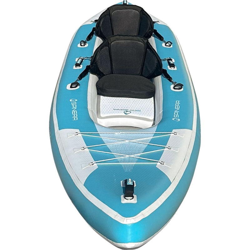 Spinera Adriatic 140 Inflatable Kayak Front View