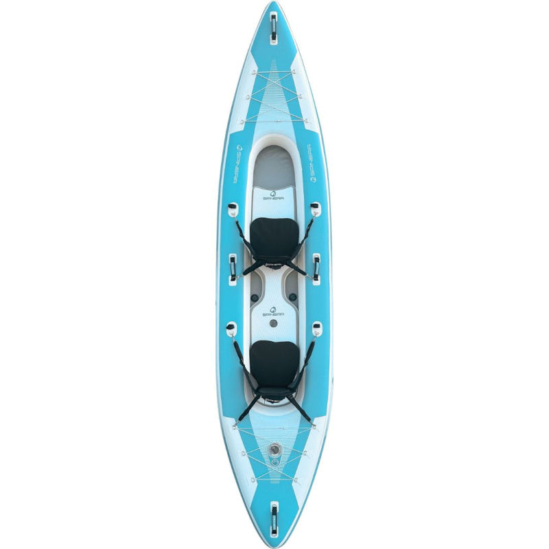 Spinera Adriatic 140 Inflatable Kayak Top View