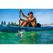 Man Paddling Spinera Hybris 320 Inflatable Kayak - View of Middle