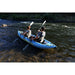 Spinera Kenai Inflatable Kayak Canoe -Man & Woman Paddling Back Left Side View
