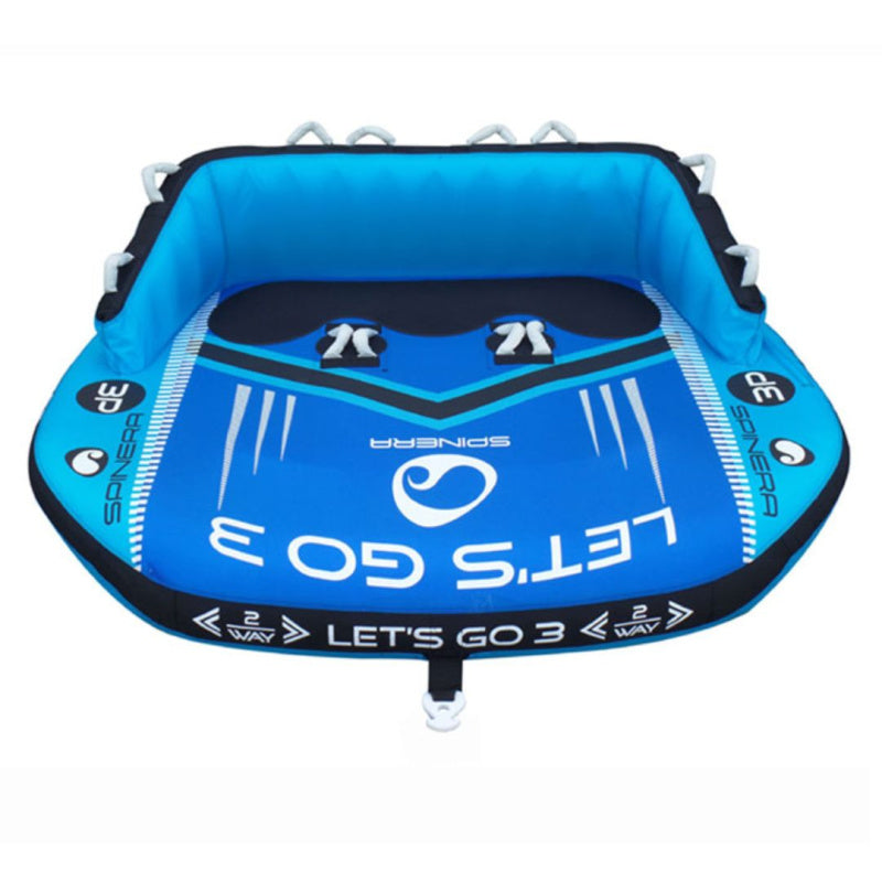 Spinera Let's Go 3 Towable 3 Person Tube Front View
