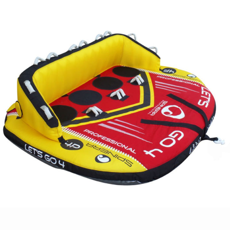 Spinera Professional Lets Go 4 Towable 4 Person Tube Front Left Side View
