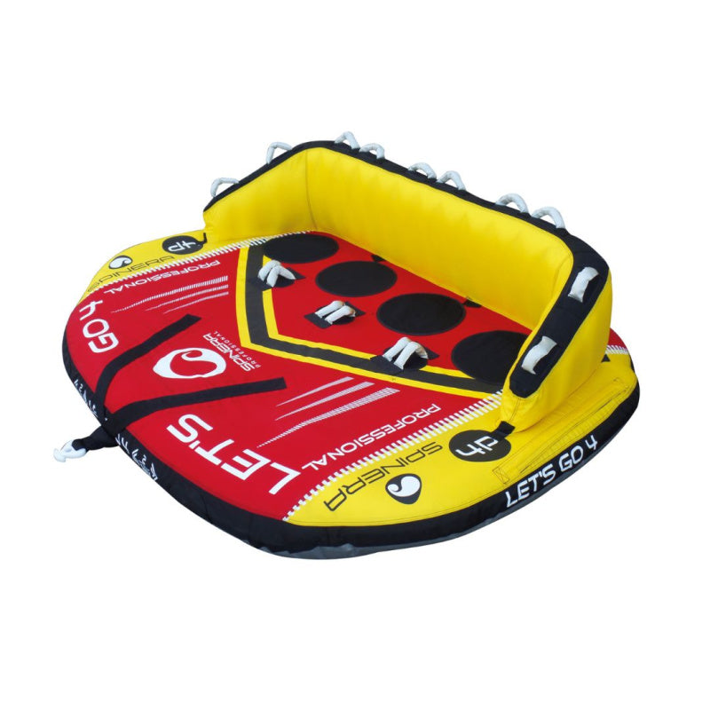 Spinera Professional Lets Go 4 Towable 4 Person Tube Front Right Side View