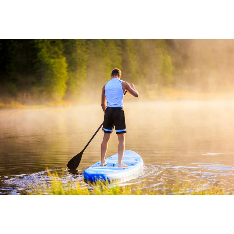 Spinera SunLight 12 Inflatable SUP - Man Paddling Back View