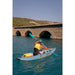 Spinera Tenaya 120 Inflatable Kayak - Man Paddling Close Right Side Front View