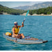 Spinera Tenaya 120 Inflatable Kayak - Man Paddling Close Right Side Front View