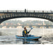 Spinera Tenaya 120 Inflatable Kayak - Man Paddling Under Bridge Right Side View