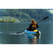 Spinera Tenaya 120 Inflatable Kayak - Woman Paddling Back View