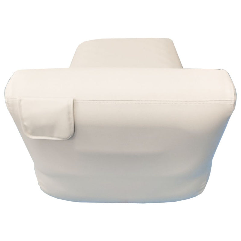 Yachtbeach Marine Leather Lounger 1.60 Back View