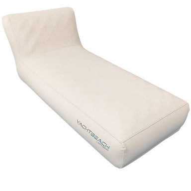 Yachtbeach Marine Leather Lounger 1.60 Front Left Side View