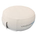 Yachtbeach Marine Leather Stool 60 Front Left Side View