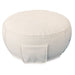 Yachtbeach Marine Leather Stool 60 Left Side View with Flap