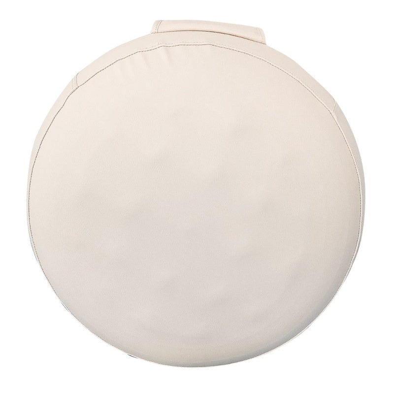 Yachtbeach Marine Leather Stool 60 Top View