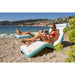 Yachtbeach Superior Sun Lounger Single - Front Side View of Woman and Man on 2 Loungers on Beach